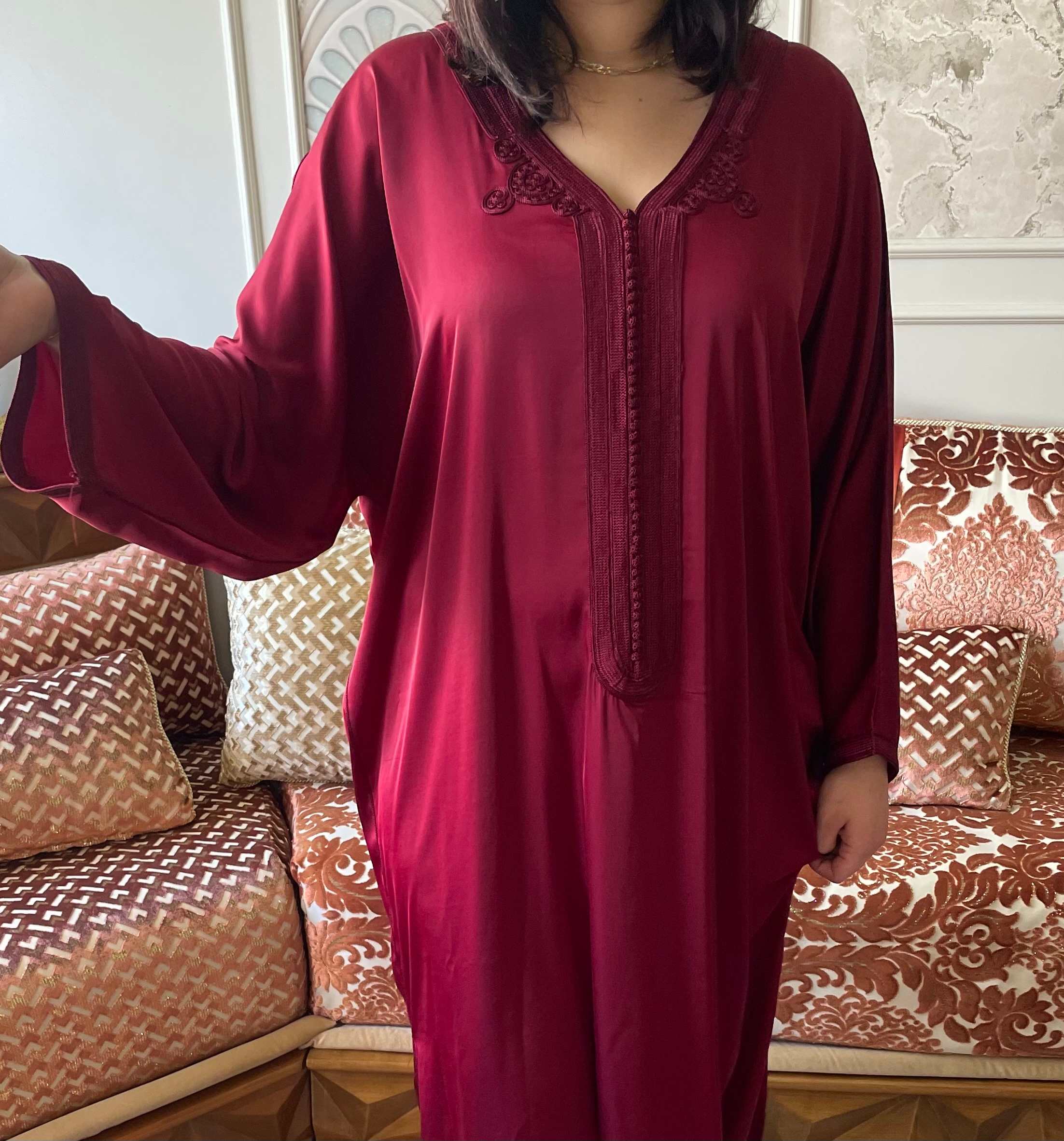 Caftan Rose Impérial